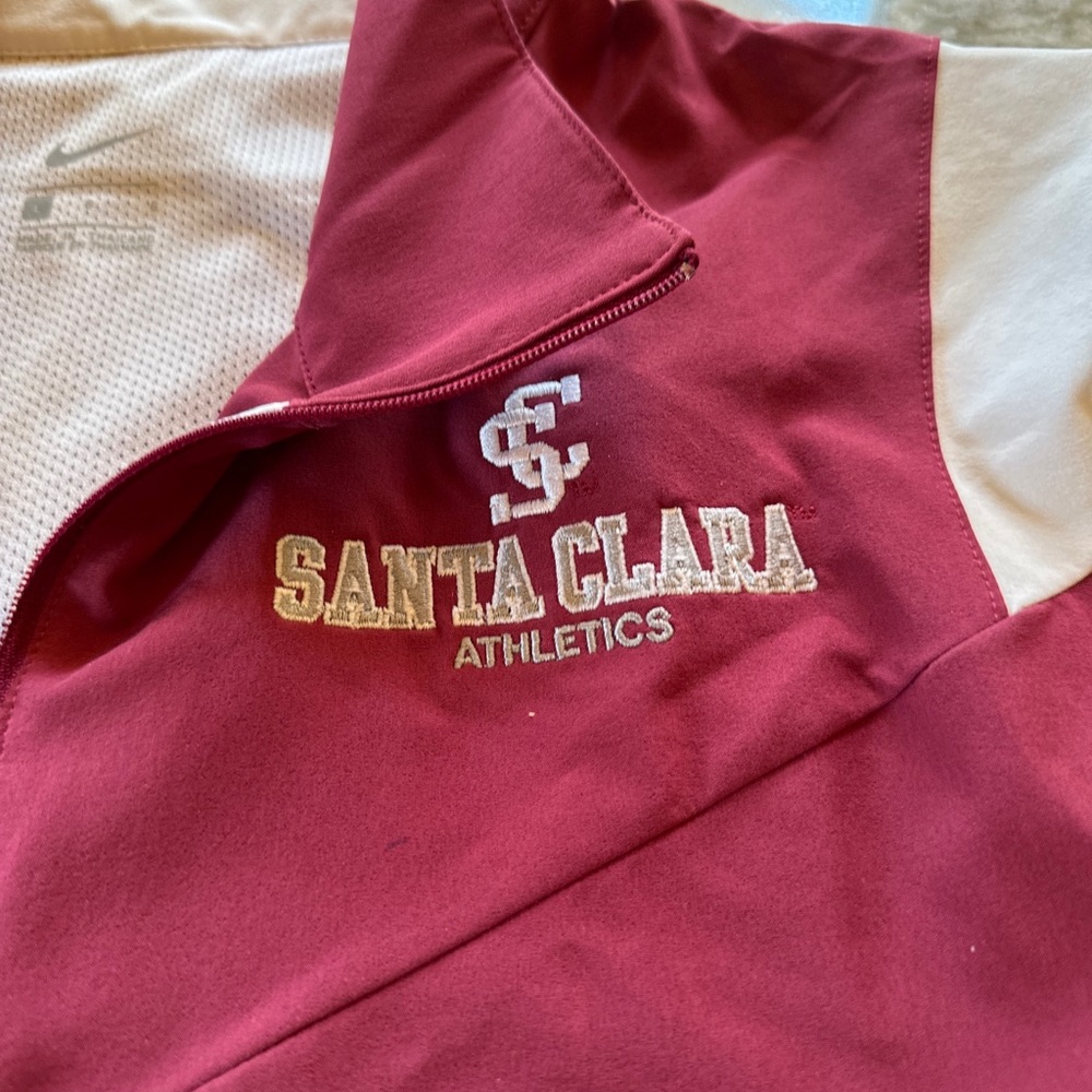 NWOT Men’s Nike Santa Clara Athletics Windbreaker Jacket Large